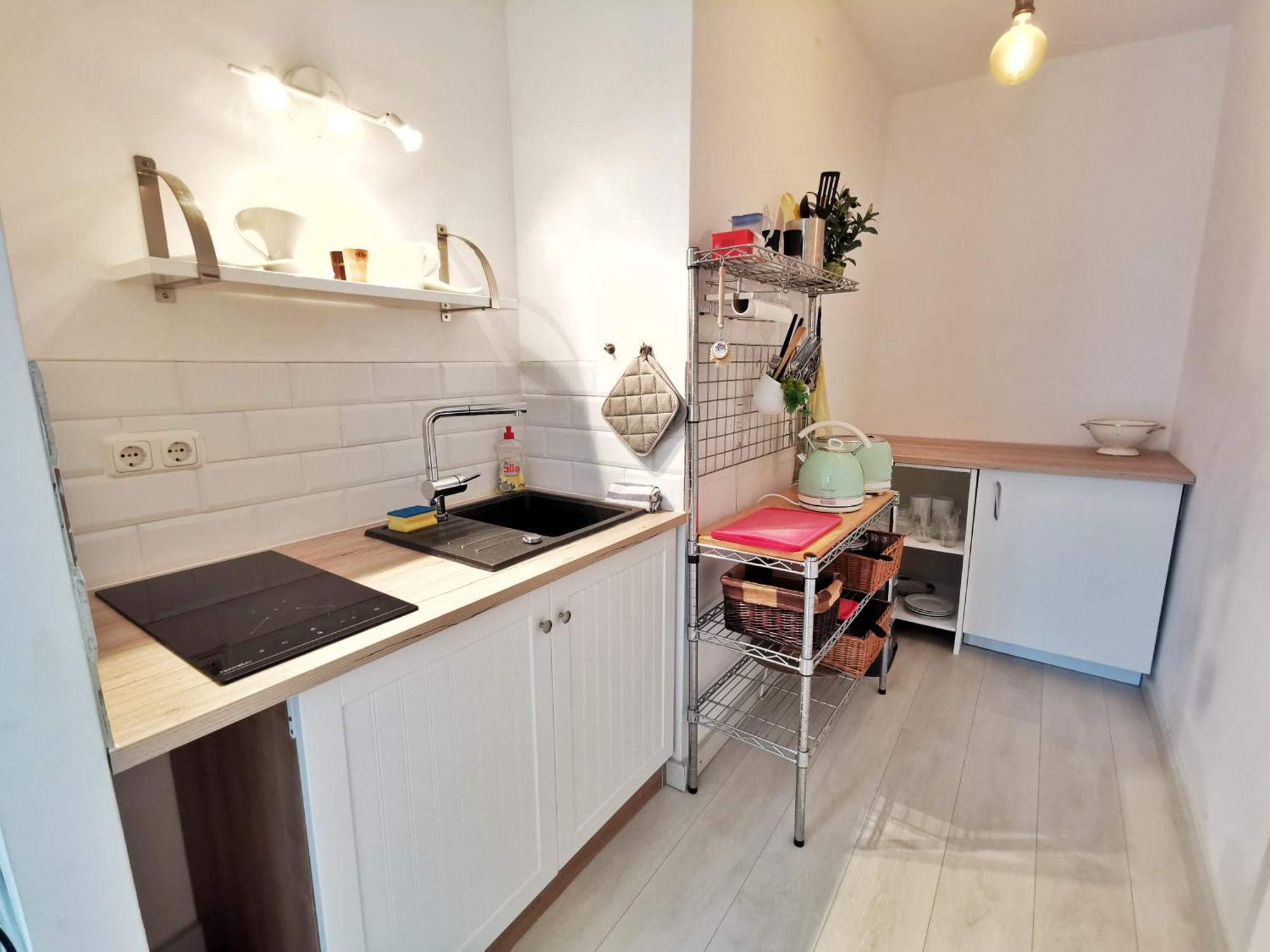 Gemütlich 1-Zimmer Apartment nah am Wald Mainz Bagian luar foto